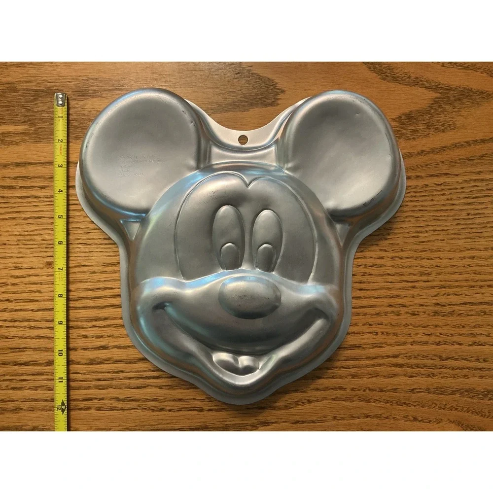 Vintage Wilton Mickey Mouse Cake Pan Disney Aluminum Baking Mold 2105-3653